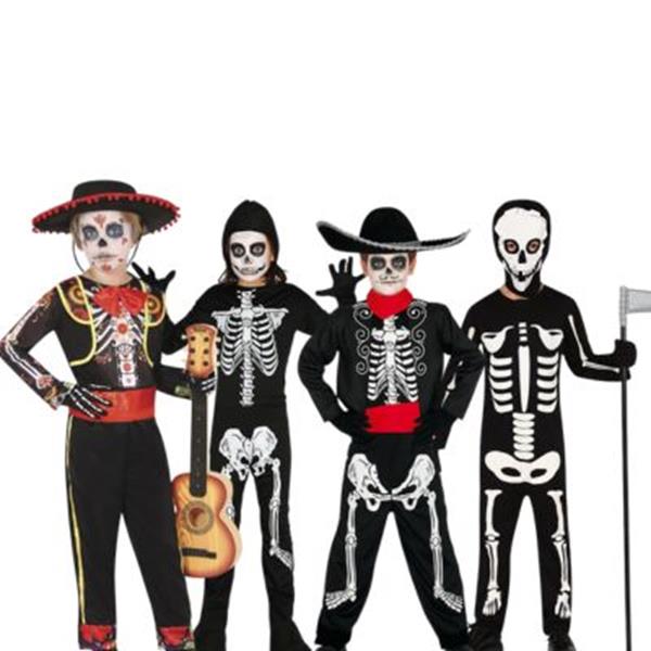 Fatos de Esqueleto Menino